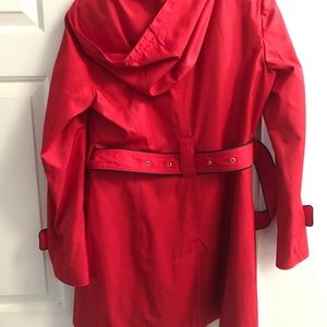 Michael Kors Red Raincoat